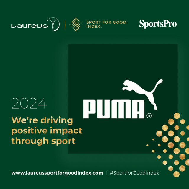 Sports Company PUMA has been included in the Laureus Sport for Good Index (Graphic: Business Wire)