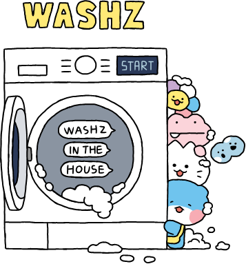 ‘WASHZ’ IP 캐릭터 이미지